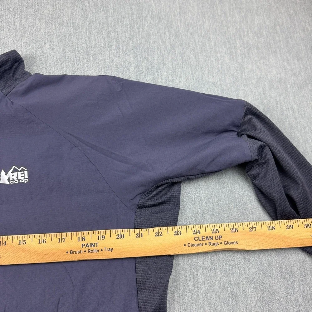 REI Jacket Mens 1X Large Purple Swiftland Insulated‎ Running Full Zip Outdoors